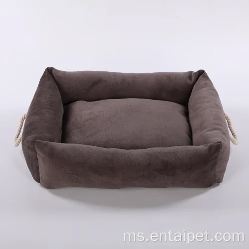 Tempat tidur anjing berkualiti tinggi yang mesra ekonomi yang mesra alam